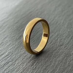 4mm round ring * shell circle ring * stainless steel ring * surgical stainless steel * metal allergy correspondence * man and woman use ring * stainless steel ring 