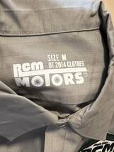 レア 奥田民生 ワークシャツ RCM MOTORS 美USED_画像4