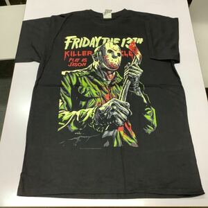 SR9C4. デザインTシャツ XLサイズ　FRIDAY THE 13TH ② 13日の金曜日　JASON ジェイソン