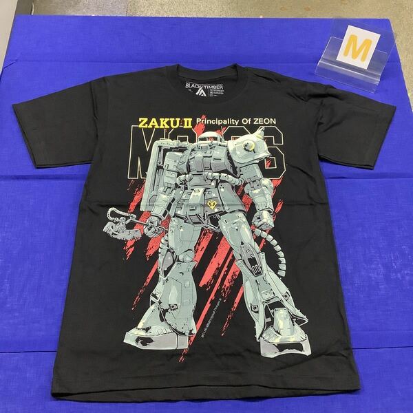 SR13A3. デザインTシャツ　Mサイズ　GUNDAM ③ ZAKUⅡ ザク2 MS-06 ガンダム　半袖Tシャツ