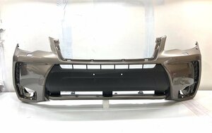 Subaru Forester SJ5/SJG 後期 Genuine フロントBumper〈コーナーポール穴有〉57704SG021 ブロンズメタ M4Y（B72-74ｍ）