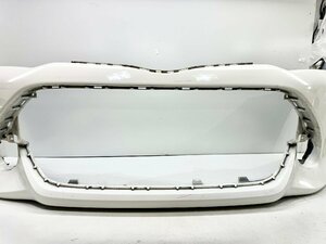  Toyota Corolla Fielder Axio NZE161 NRE160 NKE165 latter term original front bumper 52119-12E60 white solid (B72-69)