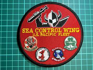 【海上制圧飛行隊関連パッチ】SEA CONTROL WING U.S. PACIFIC FLEET (太平洋艦隊所属海上制圧飛行隊)G19