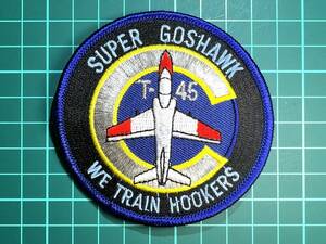 【機体関連パッチ】T-45 SUPER GOSHAWK WE TRAIN HOOKERS K15