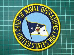 【米海軍パッチ】Chief of Naval Operations(CNO) (アメリカ海軍作戦部長) M07