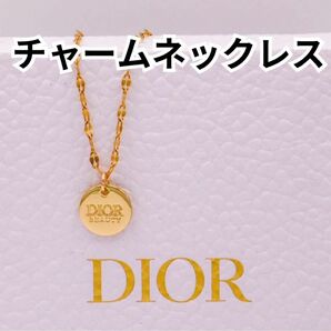 【正規品・新品未使用】Christian Diorチャームネックレス/ゴールド