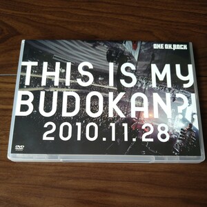 【送料無料】ONE OK ROCK DVD THIS IS MY BUDOKAN? 2010.11.28 ワンオクロック/武道館