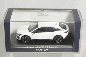 NOREV 1/43 プジョー 408GT ハイブリッド Pearl White