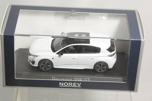 Norev 1/43 Peugeot 308gt 2021 Pearl White