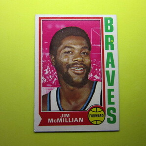 NBA 1974-75 Topps #38 Jim McMillianの画像1