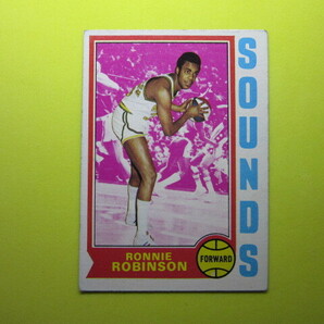 NBA 1974-75 Topps #251 Ronnie Robinsonの画像1