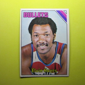 NBA 1975-76 Topps #60 Elvin Hayes (HALL-OF-FAME)の画像1