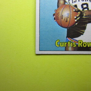 NBA 1975-76 Topps #68 Curtis Roweの画像6