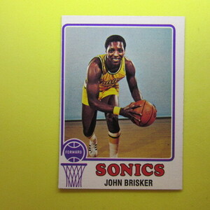 NBA 1973-74 Topps #7 John Brisker