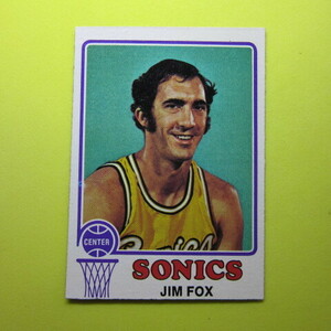NBA 1973-74 Topps #24 Jim Fox