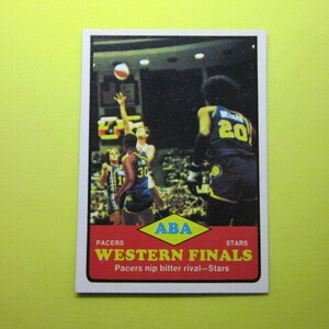 NBA 1973-74 Topps #206 ABA West Semi-Finals