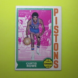 NBA 1974-75 Topps #22 Curtis Rowe