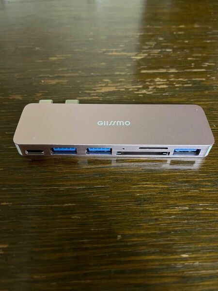 GIISSMO Macbook Air ハブ USB Type C ハブ 6-IN-2 
