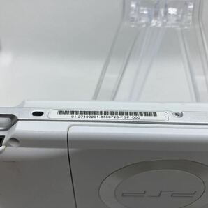 美品 IPS液晶搭載 PSP1000ホワイト メモリースティック付き SONY ソニー プレイステーションポータブル の画像6