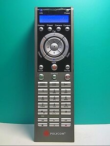 S145-120*POLYCOM* tv for meeting remote control * pattern number unknown * cover less same day shipping! with guarantee! prompt decision!