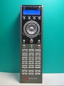 S145-274*POLYCOM* tv for meeting remote control * pattern number unknown * same day shipping! with guarantee! prompt decision!