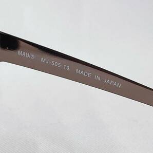 3A-126 新品 未使用 眼鏡 サングラス ★ mauijim マウイジム ★日本製 国産 ブランド 男性 女性 メンズ レディースの画像9