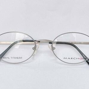 2A-471 新品 眼鏡 メガネフレーム ★ MARCHON ★ マーション 軽量 チタン 日本製 ブランド 男性 女性 メンズ レディースの画像10