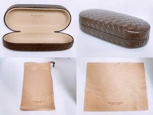 17A650 Bottega Veneta glasses case new goods unused long-term keeping goods brand BOTTEGA VENETA Italy made glasses .. small sack glasses 