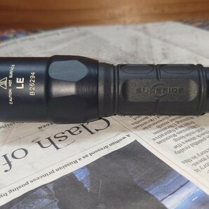 【美品】SUREFIRE G2X-LE-BK 現行モデル 600/15ルーメン テールスイッチ欠品 シュアファイア 検(6Pの画像5