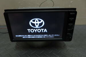 美品　動作保証付　W3050　トヨタ純正ナビ NSCP-W64 SDナビ 地図データ2014年 ワンセグ内蔵 Bluetooth CD SD