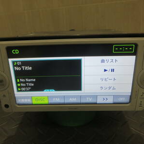  動作品保証付 W3295トヨタ純正 SDメモリーナビ NSCP-W62  ワイドパネル ワンセグ内蔵 CD再生OK 地図データ2012年の画像5