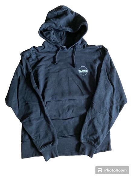 BOILER ROOM HOODIE BLACK L ボイラールーム