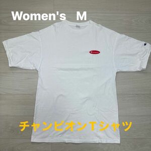 チャンピオン Tシャツ 白 半袖Tシャツ　women's M