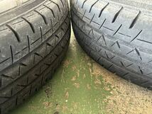 バリ山 ハイエース 139.7 6H ヨコハマ ブルーアース 195/80R15 2021年製 15インチ 6J +33 キャラバン_画像6