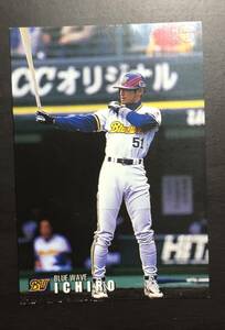 A Calbee Professional Baseball chip s1999 regular card No.198ichi low 