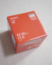 【新品未開封】FE 85mm F1.8_画像1