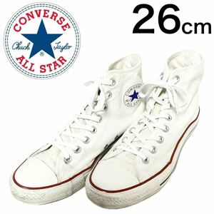 Converse コンバースオールスター HI ハイカットスニーカー ホワイト 26cm