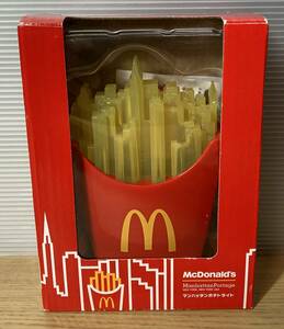 未使用保管品　マンハッタンポテトライト　マクドナルド/マンハッタンポーテージ