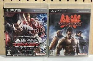 PS3 ソフト　鉄拳6/鉄拳タッグトーナメント2　2本セット