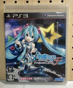 PS3 ソフト　初音ミク project DIVA F