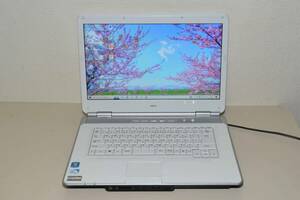 NEC PC-LL150WG 4G 320G WIN10Pro Office2010作動品