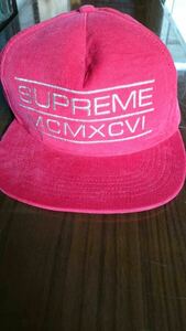 【24041301HT】supreme/シュプリーム/mcmxcvi/キャップ/帽子/詳細不明/長期保管品/現状渡し