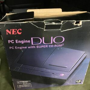 PCエンジン DUO PCエンジンDUO NEC コントローラー ゲーム機 箱有りの画像7