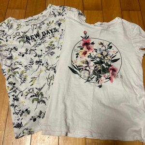 H&M Tシャツ2枚セット