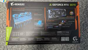 AORUS GV-N3070AORUS M-8GD Rev2.0 [PCIExp 8GB] GeForce RTX 3070 グラボ 中古 動作確認済み