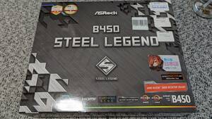 ASRock マザーボード B450 Steel Legend AMD Ryzen AM4 対応 B450 ATX マザーボード 中古 動作確認済み