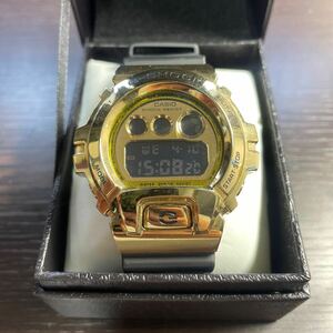 美品 CASIO G-Shock カシオ ジーショック 腕時計 3230 付属品完備 Black ブラック 黒 Gold ゴールド 金