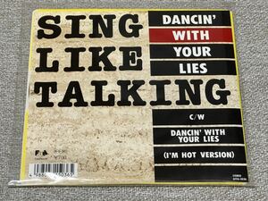 【廃盤レコード】 シングライクトーキング 「DANCIN' WITH YOUR LIES」 7インチ シングルレコード 見本盤