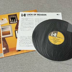 【廃盤レコード】 L⇔R 「LACK OF REASON（ラック・オヴ・リーズン）」 12インチ 限定レコードの画像3