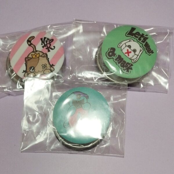 NIER NieR 缶バッジ 6点セット oneくん ミケ nierちゃん
